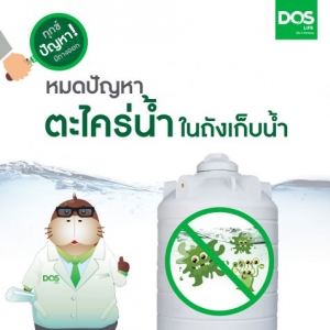 ทุกข์ปัญหามีทางออก... หมดปัญหา ตะไคร่น้ำในถังเก็บน้ำ