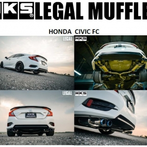 ชุดท่อ HKS รุ่น LEGAL 1.5 Turbo