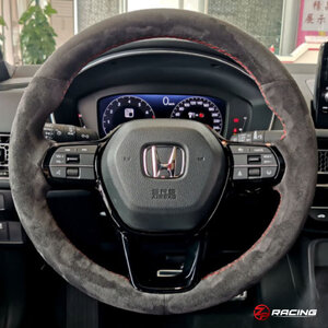 หนังหุ้มพวงมาลัย Honda Civic FE หนังกลับแท้
