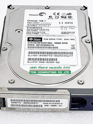 REF, Sun 540-6605 390-0280 [TorCompTH Thailand - ขาย จำหน่าย ราคา] Sun 146GB 10K FC-AL HDD for Sun Fire V490