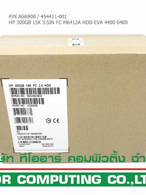 NEW, HP AG690B 454411-001 [TorCompTH Thailand ขาย จำหน่าย ราคา] HP 300G 15K 3.5IN FC HDD for HP EVA 4400 6400 8400