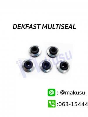 หมวกยาง EPDM DEKFAST MULTISEAL 19mm. GAL 14G BLACK สำหรับแผ่นหลังคา