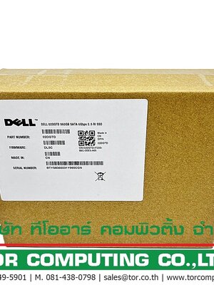 NEW DELL 02DGTD1 [TorCompTH Thailand ขายจำหน่าย ราคา] Dell 960GB 6G SATA RI 2.5in SSD with Tray for R730