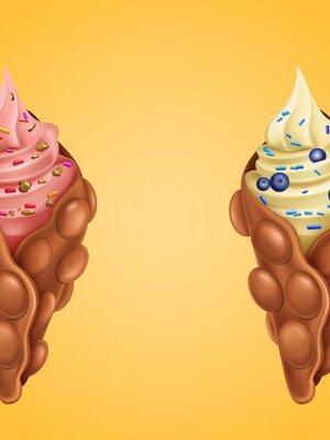 waffle Hongkong วาฟเฟิลฮ่องกงไอเดียกินได้