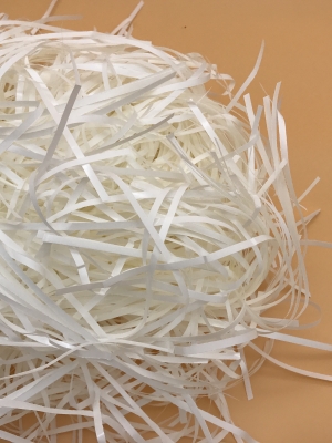 กระดาษฝอย สีครีมมี่ แพ็คละ 15 กก.