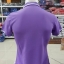 POLIGAN POLO เสื้อโปโล เสื้อคอปก ยูนิฟอร์ม สำเร็จรูป สีม่วงกลาง