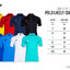 SKS20005 เสื้อโปโลกีฬา โปโลสปอร์ต สีฟ้า