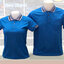 MP3 POLO เสื้อโปโล เสื้อคอกปก เสื้อยูนิฟอร์ม ฟ้าเข้มปกเทาอ่อนกลางกรมท่า