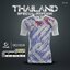 FiNiS THAILAND EDITION เสื้อกีฬาพิมพ์ลาย เสื้อกีฬา FA-227 สีขาว