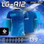 LUGUET เสื้อกีฬา เสื้อกีฬาพิมพ์ลาย ลิขสิทธิ์แท้100% จาก LUGUST LG-A12 สีน้ำเงิน