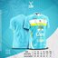 เสื้อกีฬา พิมพ์ลายช้าง จาก TIDS SPORT ฟ้ามิ้น