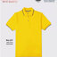 Z POLO EXPERT Np 06 เสื้อโปโล เสื้อคอปก เกรดพรีเมี่ยม เหลืองขลิบเทาเข้ม