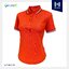 MOS POLO MicroX เสื้อโปโล เสื้อคอปก ยูนิฟอร์มพรีเมี่ยม ส้ม