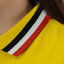 PLEN POLO เสื้อโปโล เสื้อคอปก เสื้อยูนิฟอร์ม เหลืองขลิบปกแดงขาวดำ