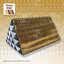 หมอนสามเหลี่ยม15ช่องเดี่ยวผ้าไหมไทย 52cmx36cmx32cm// Thai Tri-angle Cotton kapok 100%Traditional Floor Cushions.