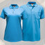 BCS SMART POLO เสื้อโปโล เสื้อคอปก เสื้อทีม ยูนิฟอร์ม สีฟ้า ทรงชาย-หญิง ไม่เป็นขุ่ย100%