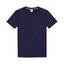 T-Shirt เสื้อยืด คอกลม-คอวี แต่งกุ๊นคอ COTTON100% สีกรมท่า