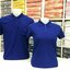 PLG POLO เสื้อโปโล เสื้อคอกปก เสื้อยูนิฟอร์ม สีน้ำเงินล้วน