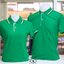PLEN POLO เสื้อโปโล เสื้อคอปก เสื้อยูนิฟอร์ม เขียวไมโลขลิบปก