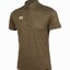 Warrix Vaffle Polo Shirt รหัส WA-222PLACL34 เสื้อโปโล วอริกซ์ แขนสั่น สีน้ำตาลเขียว G1
