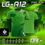 LUGUET เสื้อกีฬา เสื้อกีฬาพิมพ์ลาย ลิขสิทธิ์แท้100% จาก LUGUST LG-A12 สีเขียว
