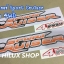 สติ๊กเกอร์ Sport Cruiser 4WD สีส้ม
