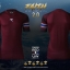 RAX005-UW เสื้อกีฬา RealSport สีแดงเลือดหมู รุ่นพลังแห่งศรัทธา