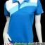 MC เสื้อโปโล แบบสไลด์ สีฟ้า TC Micro มีทั่งทรงชาย-หญิง **หมด