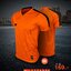 VERSUS VA1101 เสื้อกีฬาคอวี รุ่น VPRO2 สีส้ม
