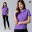 PEGAN เสื้อโปโลสปอร์ต เสื้อโปโลเบสิค PEGAN 16-21056(ชาย) 16-21055(หญิง) ม่วง