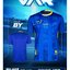VAR เสื้อกีฬา วีเออาร์ H3 SPORT SH-AR3 เสื้อกีฬา เสื้อกีฬาพิมพ์ลาย สีน้ำเงิน