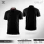CADENZA CDL-17 คาเดนซ่า ลิขสิทธิ์แท้100% เสื้อโปโล เสื้อโปโลสปอร์ต สีดำ BK