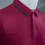 Eagle POLO เสื้อโปโล เสื้อคอปก เสื้อยูนืฟอร์ม สีแดงเลือดนกขลิบเขียวเข้ม