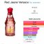 Versace Red Jeans Eau De Toilette 75ml. กล่องจริง ของแท้