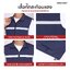 เสื้อกั๊ก เสื้อกั๊กราชการ ป้องกันระอองน้ำ สีกรมท่า