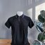 EG POLO เสื้อโปโล เสื้อคอกปก เสื้อยูนิฟอร์ม สีดำขลิบเทาขาว