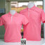 PLEN POLO เสื้อโปโล เสื้อคอปก เสื้อยูนิฟอร์ม ชมพูขลิบปกเล็ก