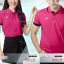 CL-12 POLO SPORT เสื้อโปโลสปอร์ต เสื้อโปโล สีชมพู