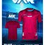 VAR เสื้อกีฬา วีเออาร์ H3 SPORT SH-AR3 เสื้อกีฬา เสื้อกีฬาพิมพ์ลาย สีเลือดหมู