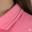 ET POLO เสื้อโปโล เสื้อคอปก เสื้อทีม ยูนิฟอร์ม สีชมพูอ่อนขลิบปก
