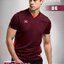 CADENZA Z-34 ACTIVEWEAR เสื้อกีฬา คาเด่นซ่า แดงเลือดหมู BG
