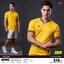 PEGAN 10-25046 SIRIUS เสื้อกีฬา เสื้อฟุตบอล เสื้อกีฬาคอซก สีเหลือง