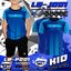 เสื้อกีฬาเด็ก ชุดกีฬาเด็ก เสื้อเด็ก LUGEST LG-J001 สีน้ำเงิน
