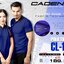 เสื้อโปโลกีฬา เสื้อโปโลสปอร์ต CADANZA CL-14 สีน้ำเงิน