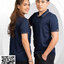 OCEL เสื้อโปโลสปอร์ต OCEL OC-PM-01 เสื้อโปโลผู้ชาย เสื้อโปโลผู้หญิง สีกรมท่า