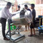 โอ่งคั่วพริกไร้ควันขนาด25X28นิ้วพร้อมมอเตอร์