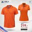 CADANZA CDL-4 OR เสื้อโปโลสปอร์ต เสื้อโปโล เสื้อทีม สีส้ม
