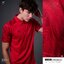 PEGAN POLO SPORT 16-24084 เสื้อโปโลพิมพ์ลายแขน สีแดง RD