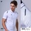 PEGAN POLO เสื้อโปโล เสื้อคอปก พีแกนสปอร์ต รหัส 16-25085 สีขาว WH
