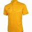 WARRIX (วอริกซ์) LAVIDA POLO ลิขสิทธิ์แท้ 100% เสื้อโปโลสปอร์ต สีเหลืองทอง
